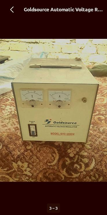 LG pəncərə tipli kondisioner + Goldsource gərginlik tənzimləyici