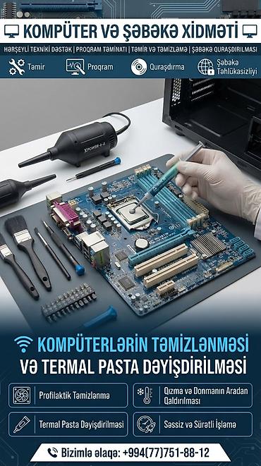 komputer isi: ​💻 Kompüter və Şəbəkə Xidmətləri Kompüterinizin qızmasının, donmasının — 1