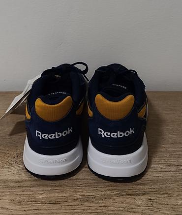 tech flecee: Мужские кроссовки, 43, Reebok, Новый, цвет - Синий, Самовывоз — 3