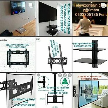 ТВ и видео: Bütün növ televizor kronşteyinlərin satışı və professional divara — 2