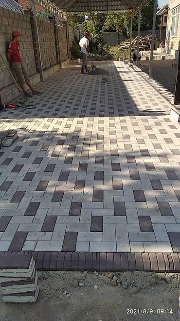 Евробрусчатка: Брусчатка бордюр Брусчатка Бишкек цена Евро брусчатка Элитная at lalafo.kg — 22 Евробрусчатка: Брусчатка бордюр Брусчатка Бишкек цена Евро брусчатка Элитная — 22