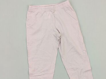 spodnie z motylkami: Sweatpants, H&M, 3-4 years, 98/104, condition - Very good