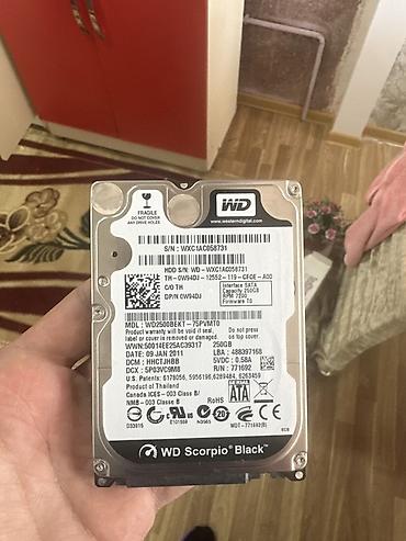sahibinden macbook pro: WD Scorpio Black 2.5" HDD - Brend/model: Western Digital WD Scorpio — 1