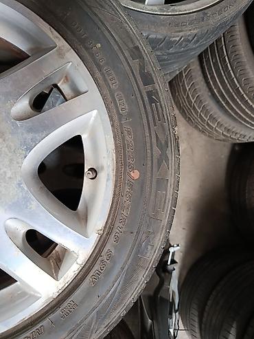 d 110: Комплект колес на Mercedes: оригинальные литые диски + шины Nexen - — 3