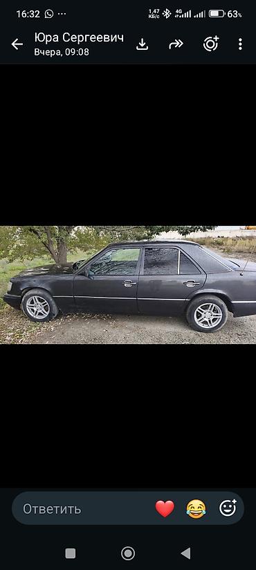 скания 113: Mercedes-Benz W124: 1989 г., 2 л, Механика, Бензин, Седан — 4