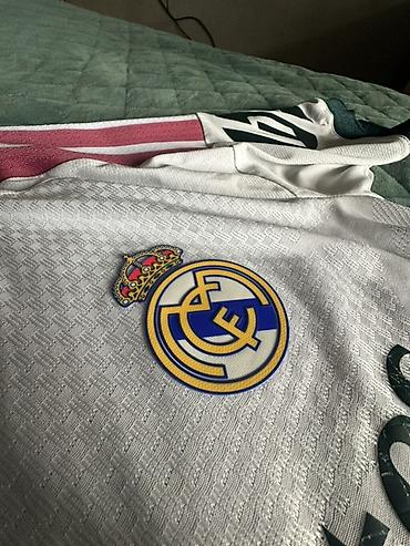 real madrid: Futbolka, Adidas, S, rəng - Ağ — 4