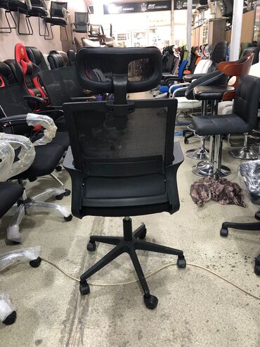 Ofis və oyun kresloları: Yeni, Təkərli, Qolları tənzimlənir, Parça — 2