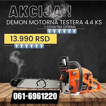 demon motorne testere iskustva: Demon motorna testera 4.4 KS + dodatna oprema - Snaga: 4.4 KS - — 1