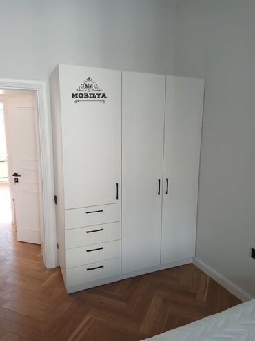 Dolablar: Yeni, Açılan, 3 qapılı Düz dolab, Qarderob, paltar dolabı, Azərbaycan — 7