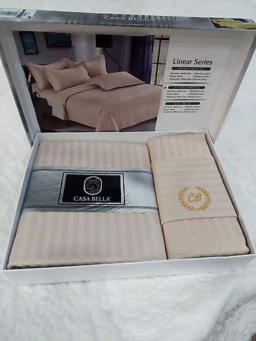 caska desti: Casa Bella “Stripes/Linear Series” premium yataq dəsti - Brend: Casa — 8