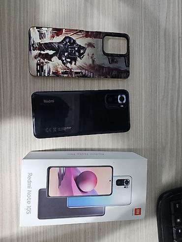 Redmi: Redmi, Redmi Note 10S, Б/у, 128 ГБ, цвет - Черный, 2 SIM — 10