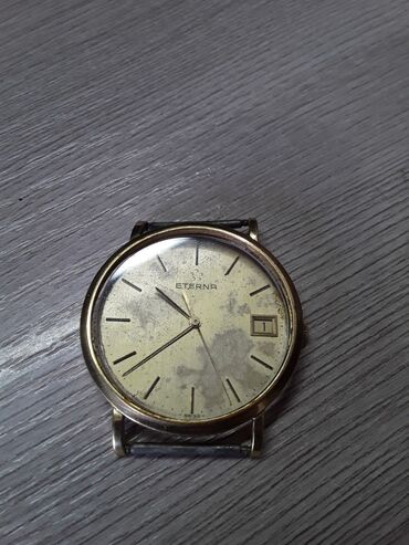 Кол сааттары: Актуально! Золотые Швейцарские часы фирмы Eterna, XX века золото