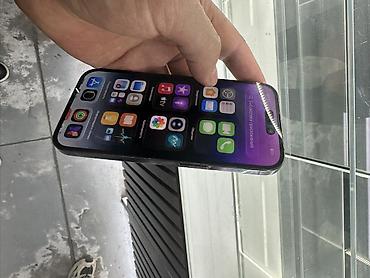 580 sapphire: IPhone 14 Pro, Б/у, 256 ГБ, Deep Purple, 90 % — 3