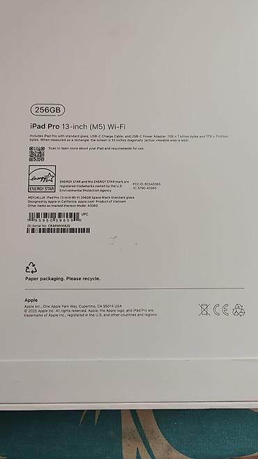 apple ipad 13: Apple iPad Pro 13-inch (M5) Wi‑Fi + Apple Pencil Pro dəsti - Planşet — 3