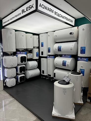 Накопительные водонагреватели: Накопительный водонагреватель Объем бака: 100 л, Эмалированная сталь, Новый — 7