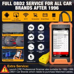 Alati za automobile: Novo - LAUNCH X431 Creader Elite Toyota Lexus OBD2 31+ Reset — 16
