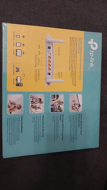 30 gb internet: TP-Link TD-W8961N ADSL2+ Modem Router – 300 Mbps Wi‑Fi. Cəmi 25 azn — 2