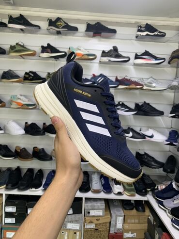 беговые кроссовки: Мужские кроссовки, 40, Adidas, Новый, цвет - Синий, Самовывоз, Платная доставка