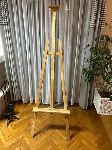 Slike i ramovi: Drvena slikarska štafelaj (studijski/akademski tip) - Model: ars nova — 3