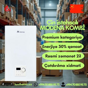 su qizdirici kreditle: Kombi Modena Zəmanətli, Kredit var