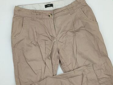 damskie spodnie chinosy: Trousers, F&F, M (EU 38), condition - Good