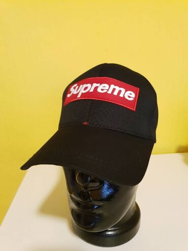 teddy kaput new yorker: Cap, Supreme, color - Black