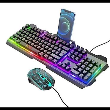 keys sat: Hoco DI16 Klaviatura və Siçan Dəsti Hoco DI16 oyun prosesi üçün — 1