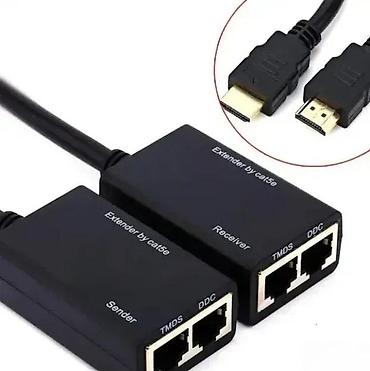 Aksesoari za TV i video: HDMI preko LAN ekstender (par) Opis: - Rešenje za prenos HDMI signala — 13