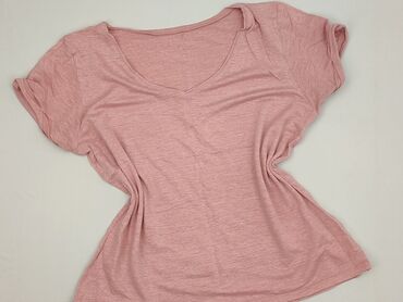 t shirty z dekoltem v allegro: T-shirt damski, rozmiar L