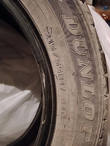 e klass: Комплект зимних шин Dunlop — 4 штуки. На фото видны нешипованные — 6