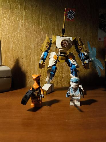 glock 17 oyuncaq: Lego Ninjago (Zane mech) — 1