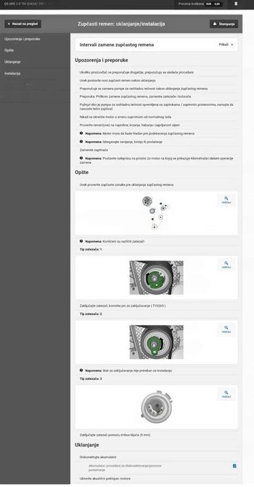 Auto servis, popravka vozila: Profesionalna tehnička baza podataka za automobile i laka komercijalna — 4