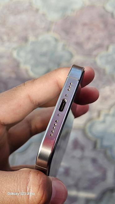 холодильник серый: IPhone 15 Pro, Б/у, 256 ГБ, Natural Titanium, Зарядное устройство, Защитное стекло, Чехол, 87 % — 4