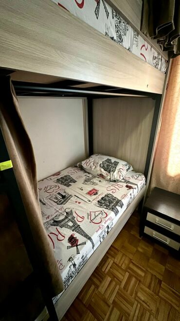 Посуточная аренда комнат: 30 м², С мебелью — 5