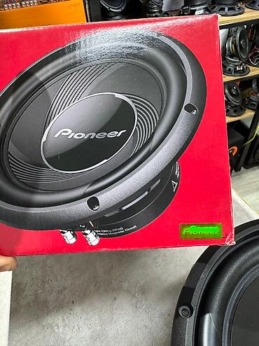 оригинальные: Оригинальный сабвуферный динамик Pioneer! 10 дюймов 
25см — 2