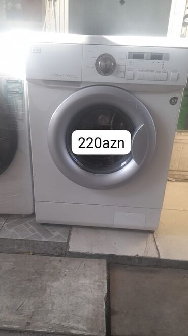 Soyuducular: Paltaryuyan maşın LG, 7 kq, Avtomat, Qurutma var