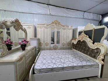 двухъярусные кровати каракол: Спальный гарнитур, Двуспальная кровать, Двухъярусная кровать, Тумба, Новый