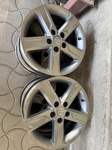 диски camry 50: R17 SE Camry 50, 5x114’3 Состояние отличное, все ровные не варенные — 1