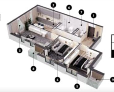 дом красный строитель: 4 комнаты, 98 м², Элитка, 5 этаж, ПСО (под самоотделку)