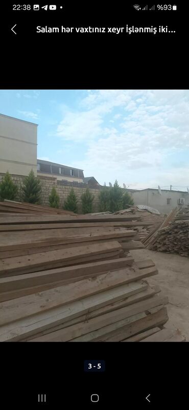 Reykalar, taxtalar: Taxta materialları – müxtəlif ölçülü şalban və taxta lövhələr Məhsul — 10