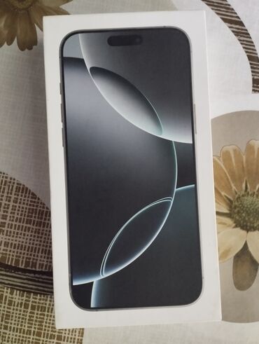 айфон 16 про макс цена бишкек: IPhone 16 Pro Max, Б/у, 256 ГБ, White Titanium, Кабель, 100 %