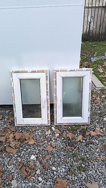 parket yonan: İşlənmiş İkiqat şüşə paketi Plastik pəncərə, Еni: 48 sm, Uzunluğu: 75 sm, Pulsuz quraşdırma — 1