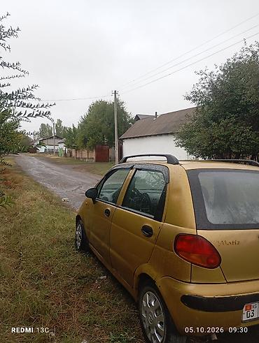 Microcar: Daewoo Matiz: 2000 г., 0.8 л, Кол менен иштөөчү — 4