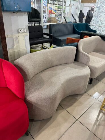 Мягкие кресла: МЕБЕЛЬ на ЗАКАЗ - Модель: компактные кресла с плавными волнообразными — 25