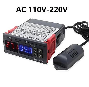 antik service: STC-3028 İki kanallı temperatur və rütubət nəzarətçisi - Giriş — 1