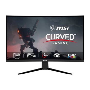 Monitorlar: 👉MSI G32C4X  Curved Gaming Monitor Əyri Oyun ekranı (1500R) – Ən