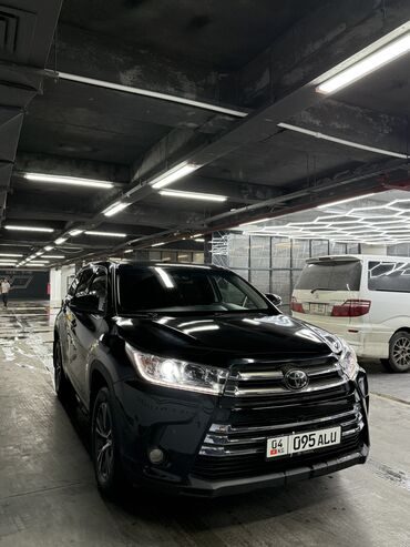 я ищу машину: Toyota Highlander: 2018 г., 3.5 л, Автомат, Бензин, Жол тандабас