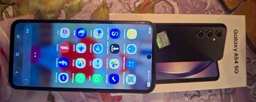 su soyuducuları: Samsung Galaxy A54 5G, rəng - Qara, İki sim kartlı