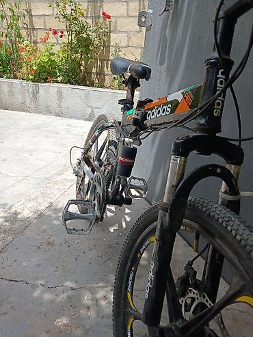 grand bicycle: Dağ/şosse üçün universal velosiped - Brend nişanları: Adidas temalı — 4