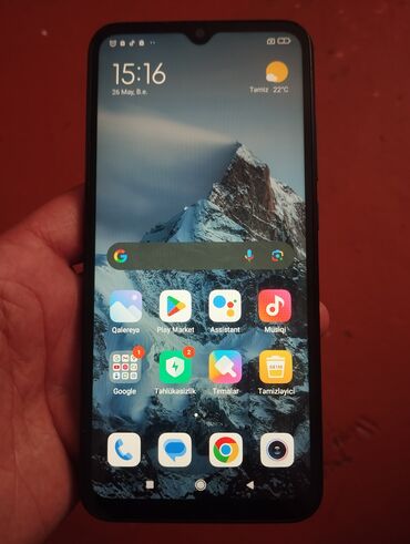 xiaomi 10c: Xiaomi Redmi 10C, 32 GB, rəng - Qara, 
 İki sim kartlı